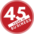 44 years in business
